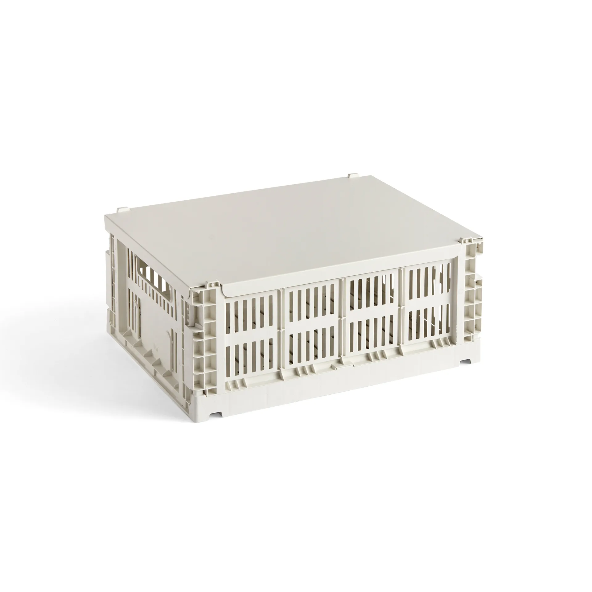 Colour Crate lock medium, Off-white HAY
