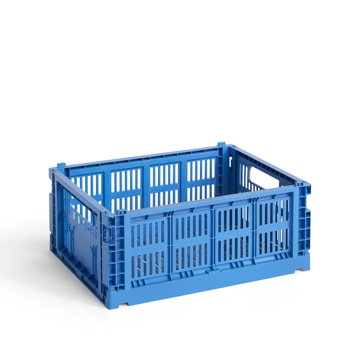 Colour Crate M 26,5 x 34,5cm - Electric blue - HAY