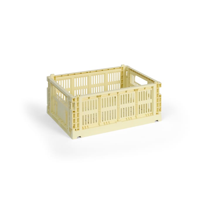 Colour Crate M 26,5 x 34,5cm - Light yellow - HAY