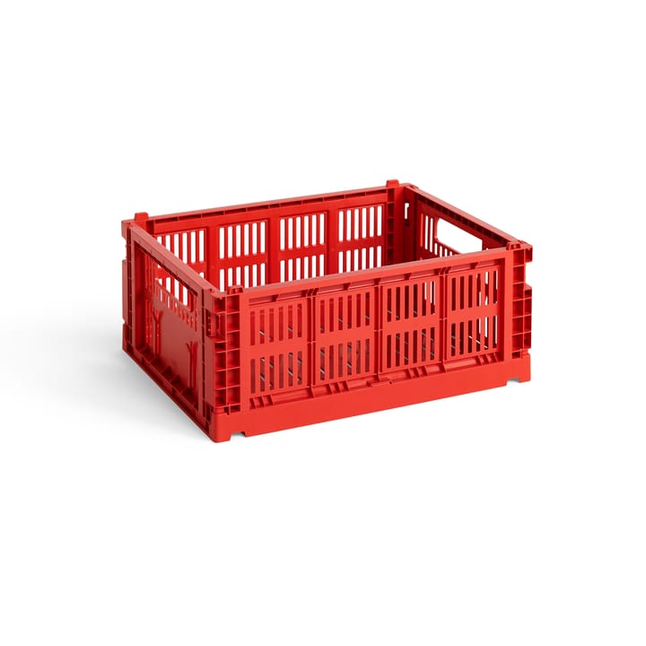 Colour Crate M 26,5 x 34,5cm - Red - HAY