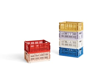 Colour Crate M 26,5 x 34,5cm - Red - HAY