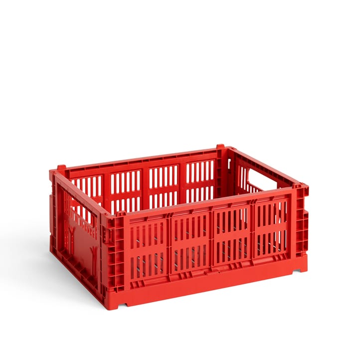 Colour Crate M 26,5 x 34,5cm - Red - HAY