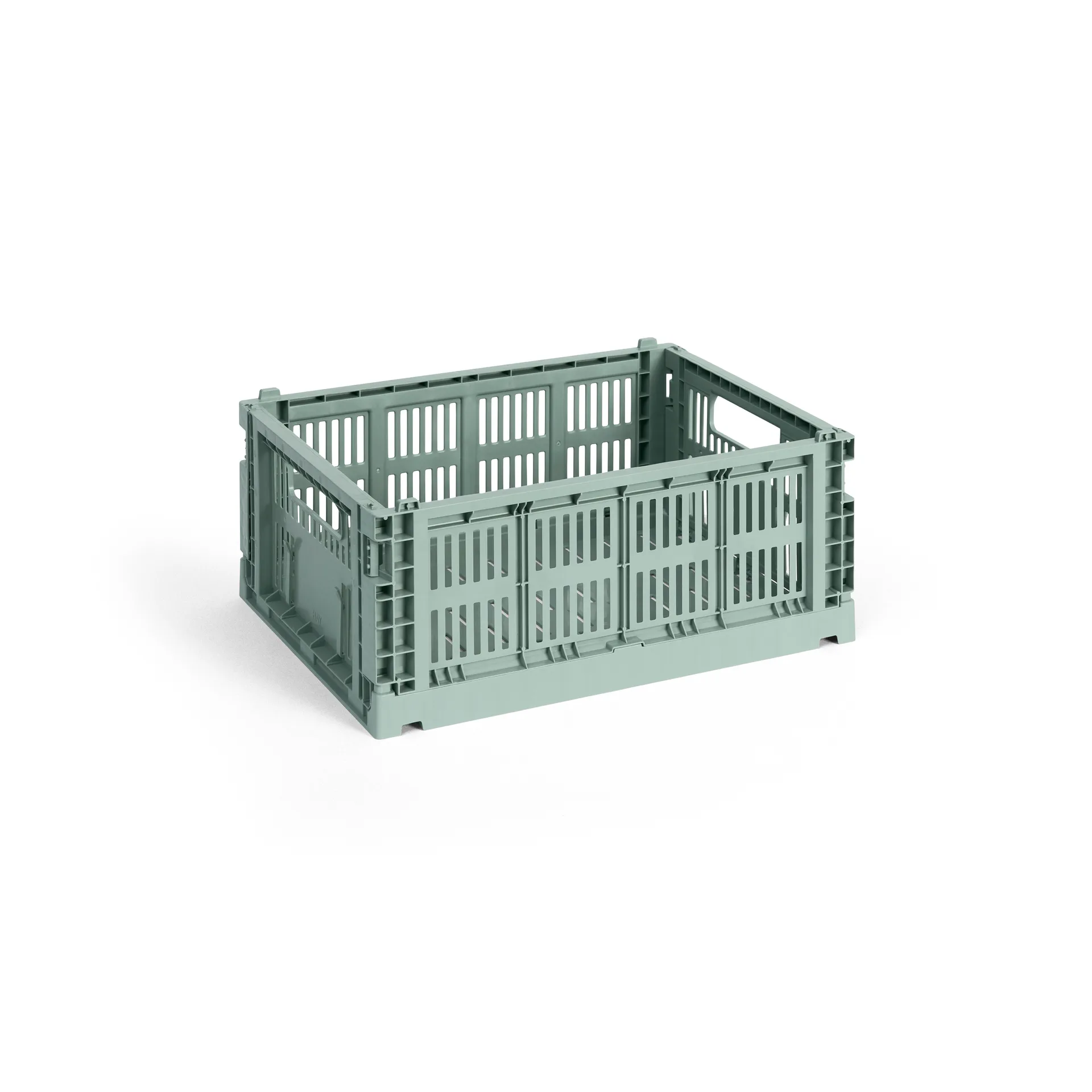 Colour Crate M 26,5 x 34,5cm, Sage green HAY