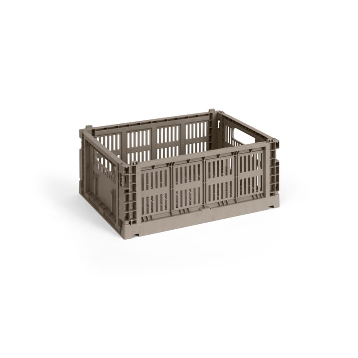 Colour Crate M 26,5 x 34,5cm - Warm grey - HAY