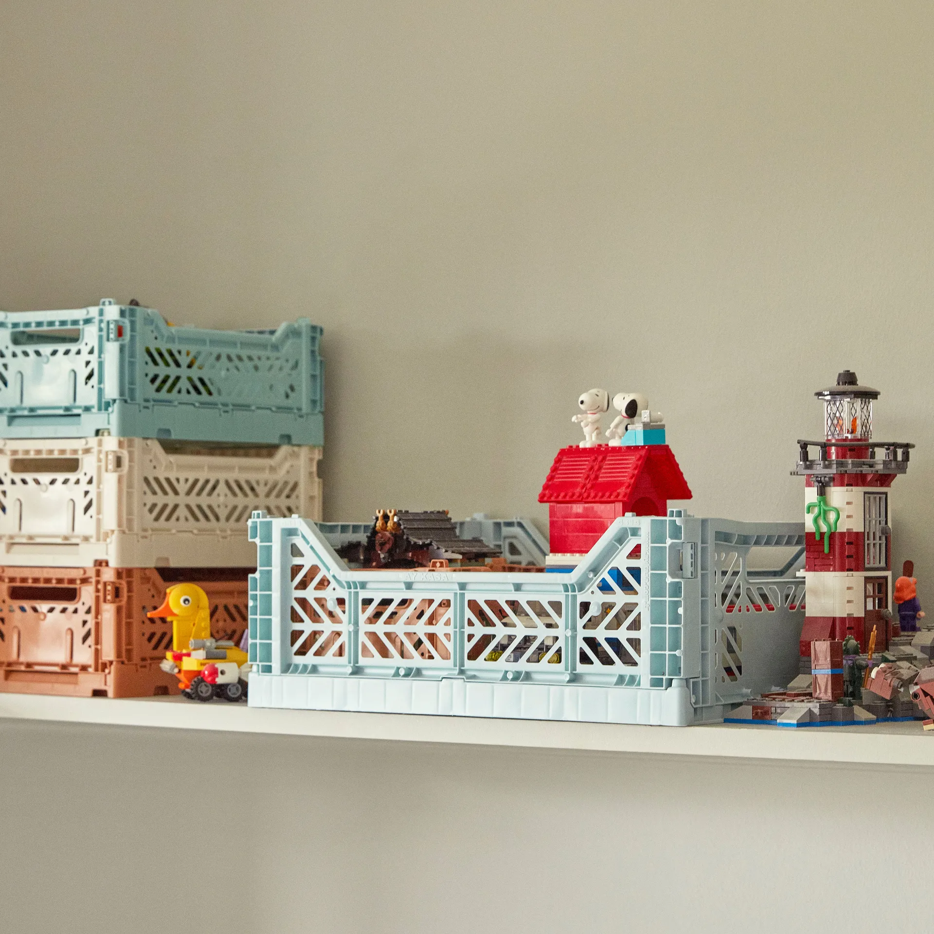 Colour Crate M 30 x 40cm, Arctic blue HAY