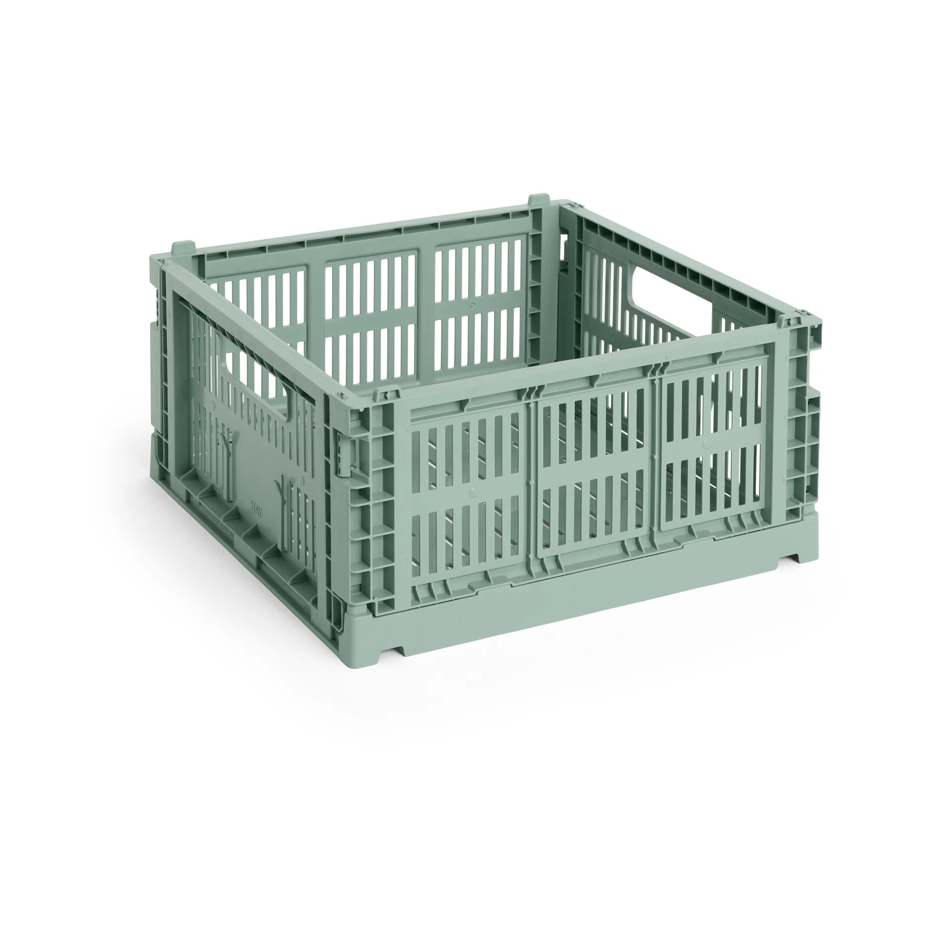 Colour Crate M Square 29,5x29,5 cm, Sage green HAY