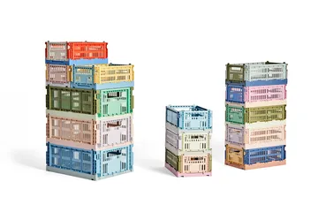 Colour Crate Mix S 17 x 26,5 cm - Dark blue - HAY