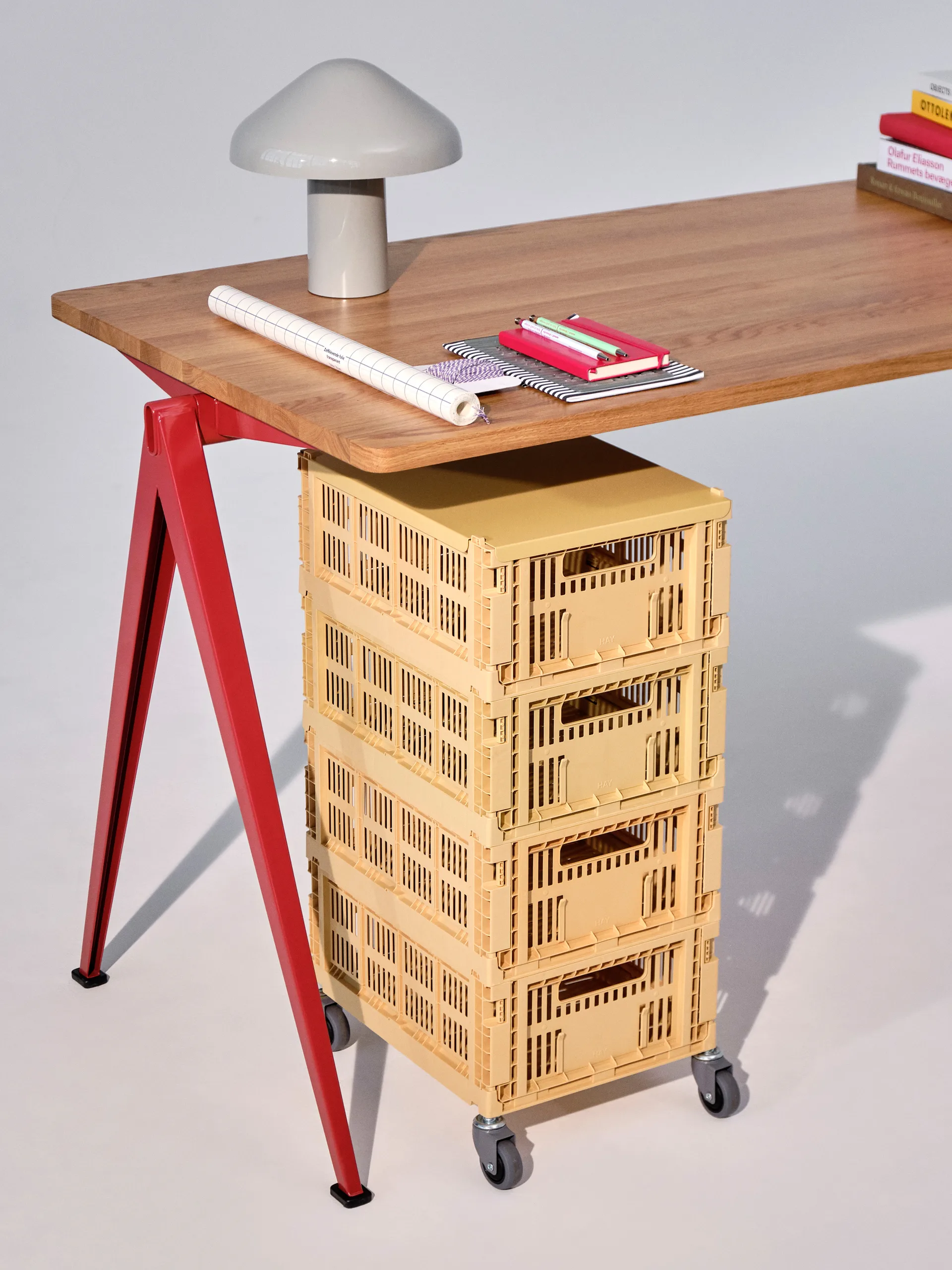 Colour Crate Rollen 4er Pack, Medium HAY