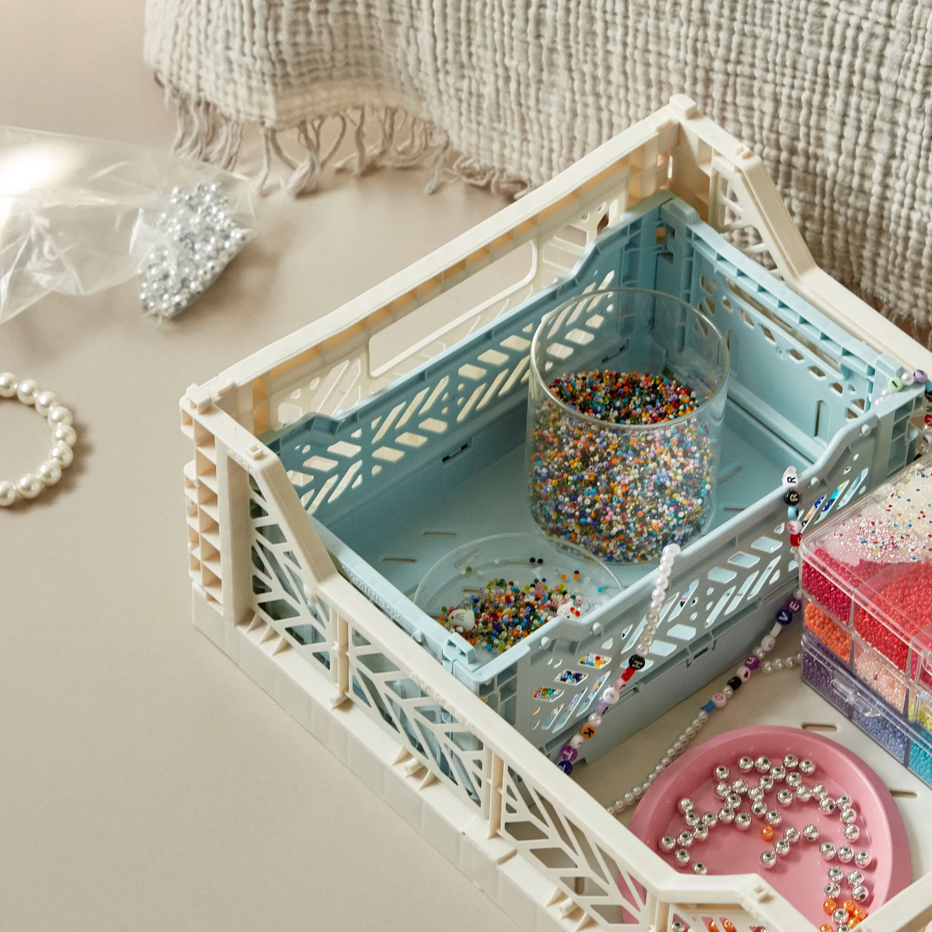 Colour Crate S 17 x 26,5cm, Arctic blue HAY