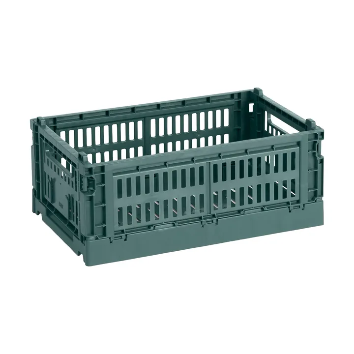 Colour Crate S 17 x 26,5cm - Dark green - HAY