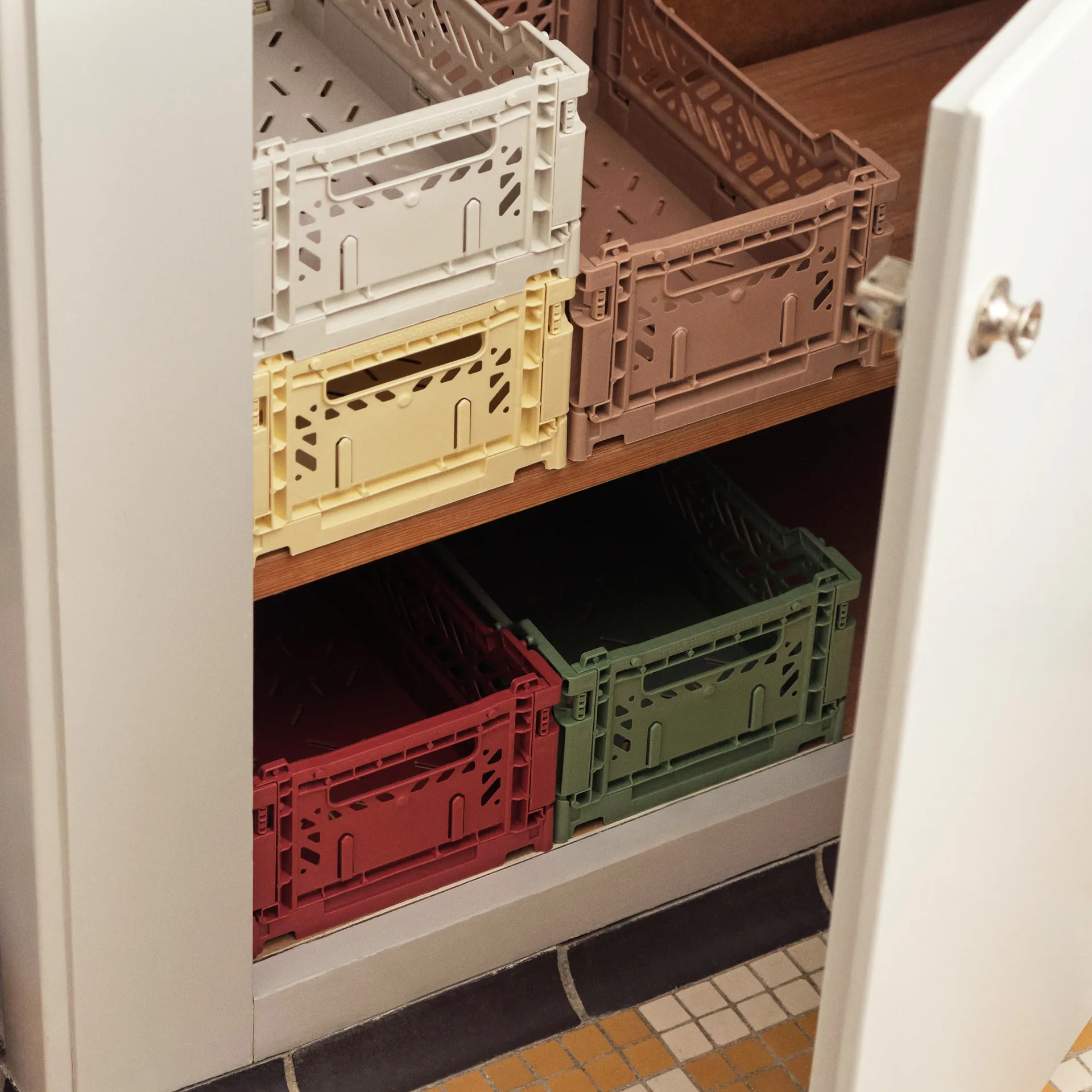 Colour Crate S 17 x 26,5cm, Dusty green HAY