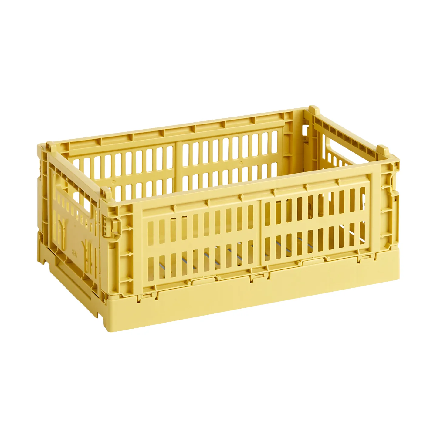 Colour Crate S 17 x 26,5cm, Dusty yellow HAY