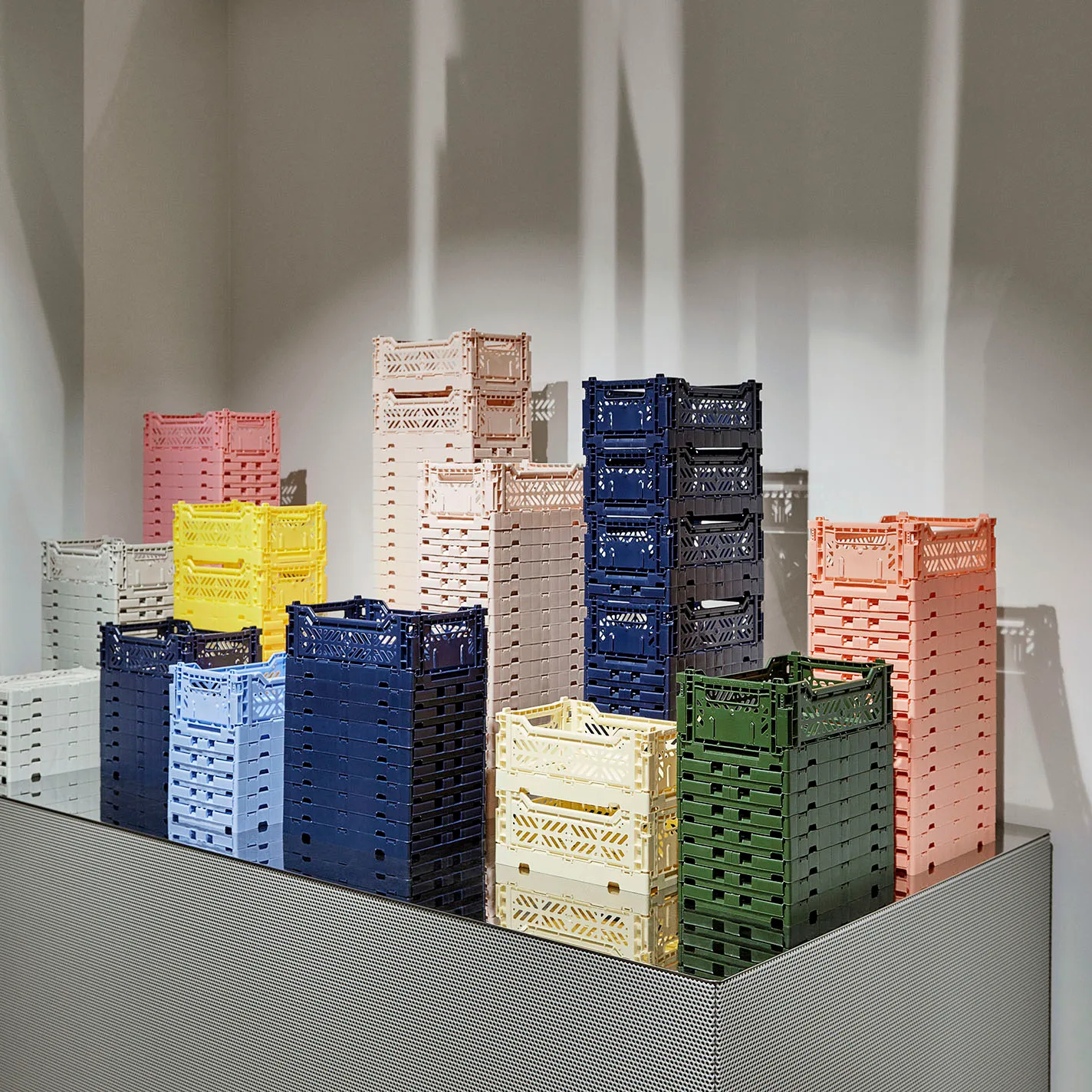 Colour Crate S 17 x 26,5cm, Khaki HAY