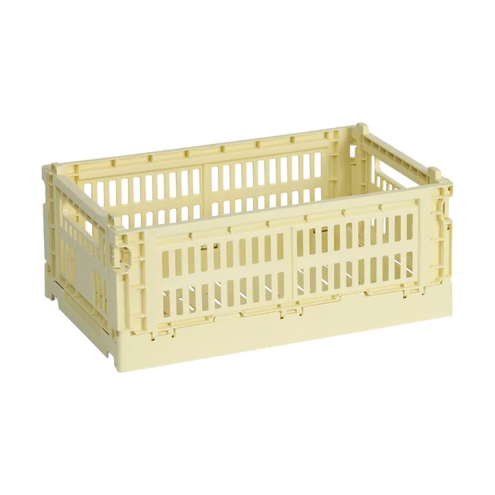 Colour Crate S 17 x 26,5cm - Light yellow - HAY