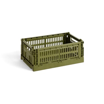 Colour Crate S 17 x 26,5cm - Olive - HAY