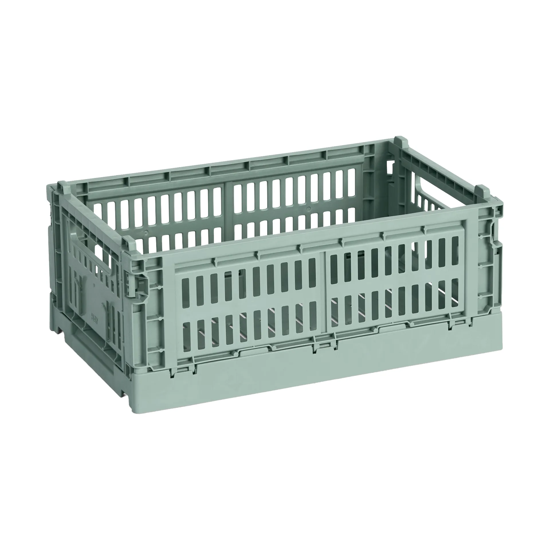 Colour Crate S 17 x 26,5cm, Sage green HAY