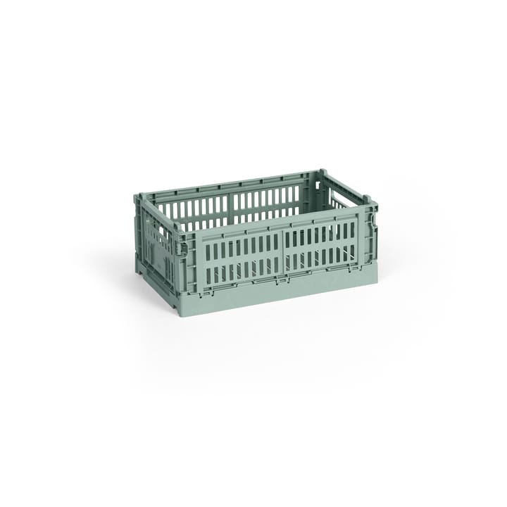Colour Crate S 17x26,5 cm - Sage green - HAY