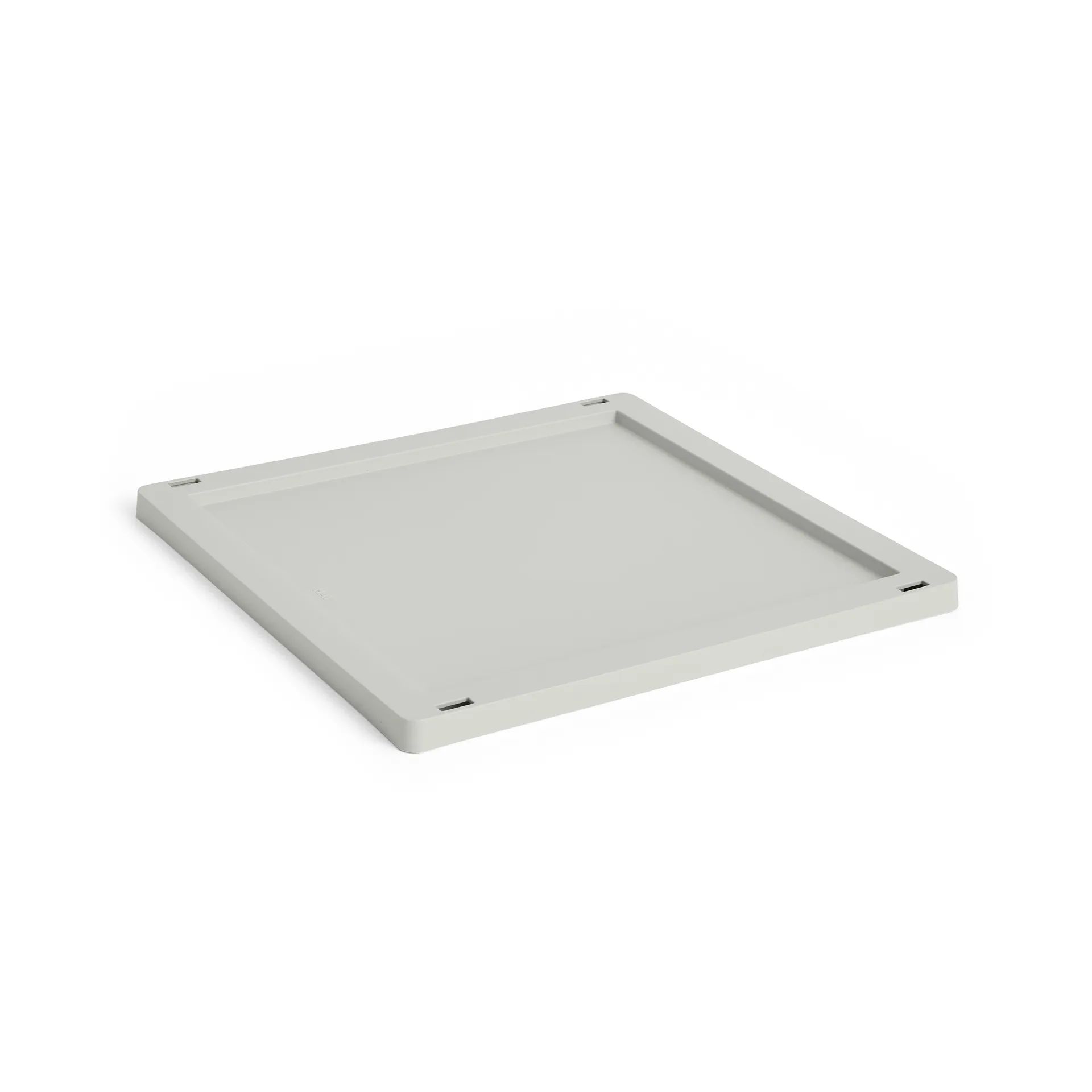 Colour Crate Square/Cube lock plastic medium, Grey HAY