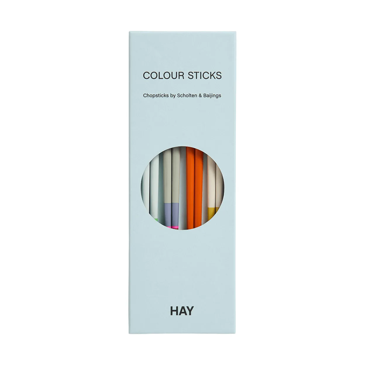 Colour Essstäbchen 4er-Pack, Bright HAY