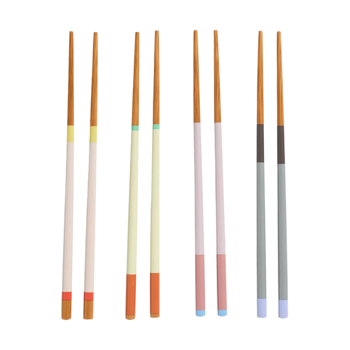 Colour Essstäbchen 4er-Pack, Pastel HAY