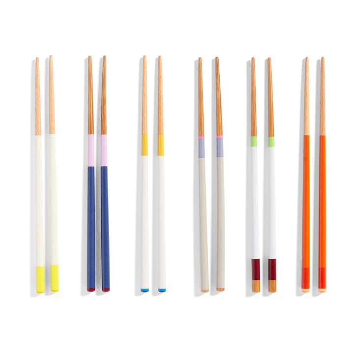 Colour Essstäbchen 6er Pack, Multi HAY
