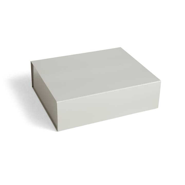 Colour Storage L Box mit Deckel 34,5 x 41,5cm - Grey - HAY