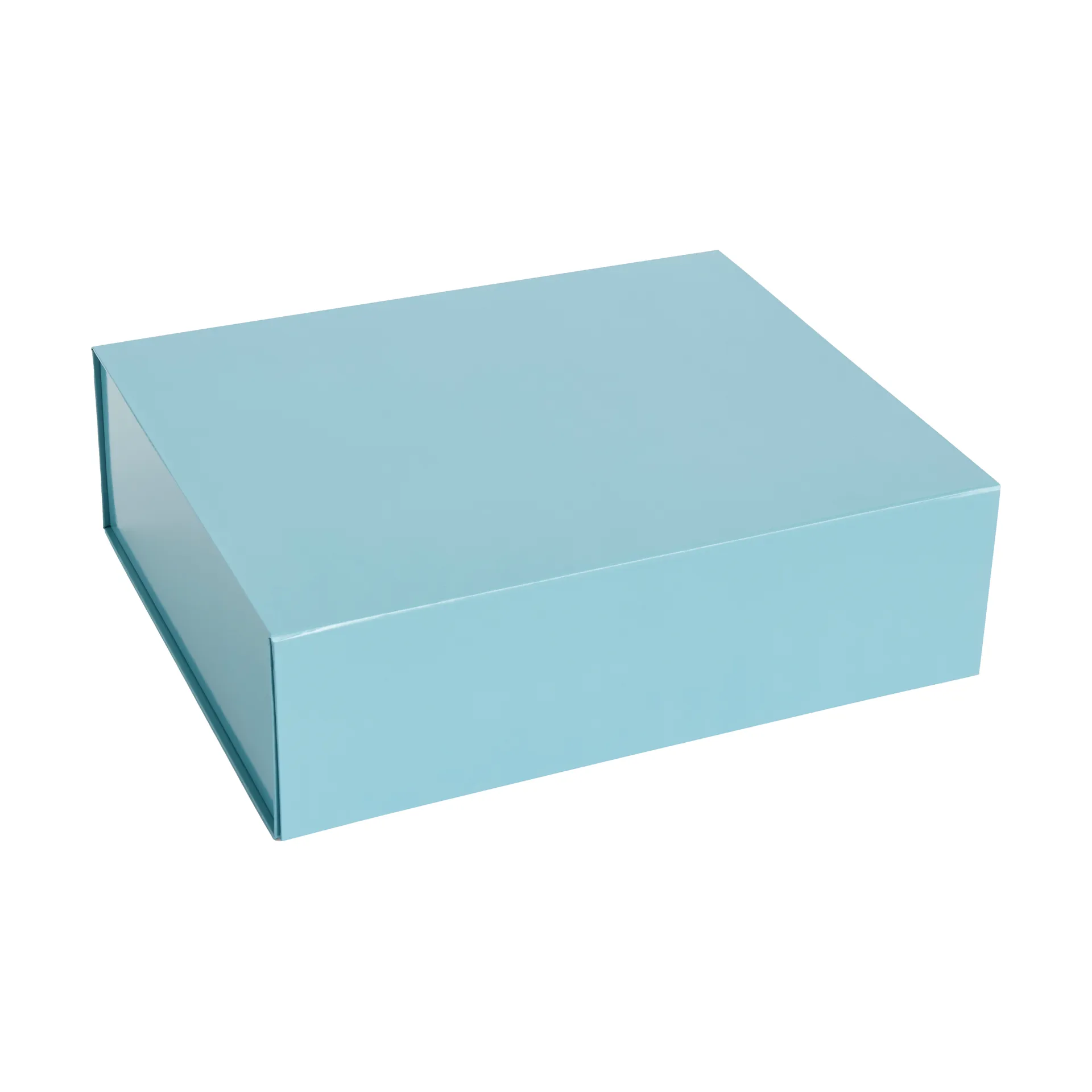 Colour Storage L Box mit Deckel 34,5 x 41,5cm, Ocean blue HAY