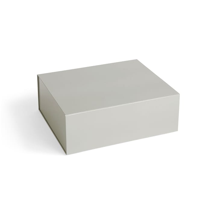 Colour Storage M Box mit Deckel 29,5 x 35cm - Grey - HAY