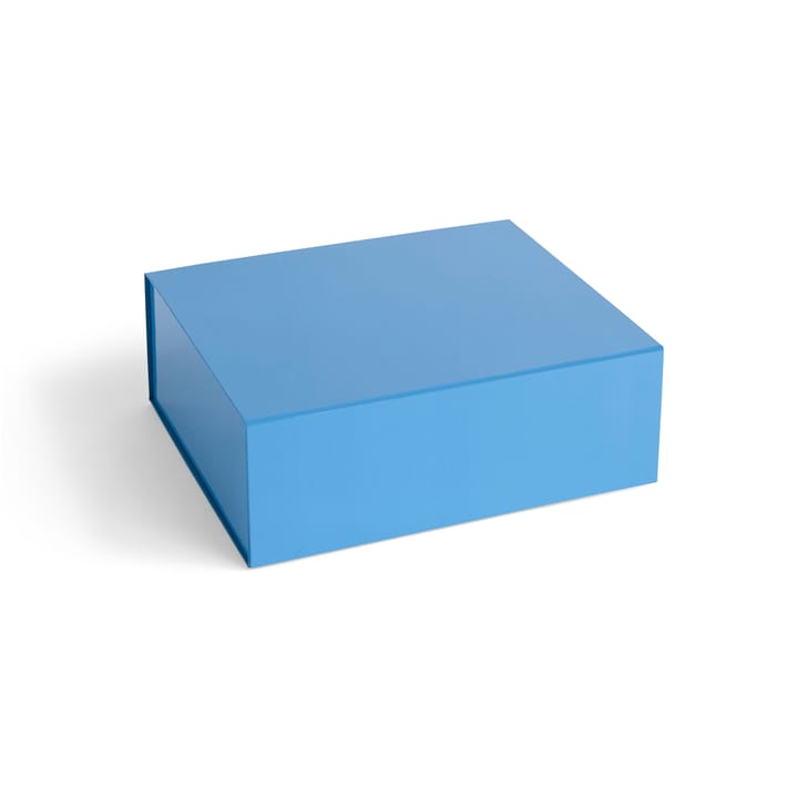 Colour Storage M Box mit Deckel 29,5 x 35cm - Sky blue - HAY