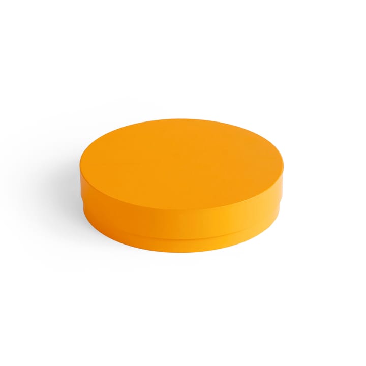 Colour Storage Round Box mit Deckel Ø24cm - Egg yolk - HAY