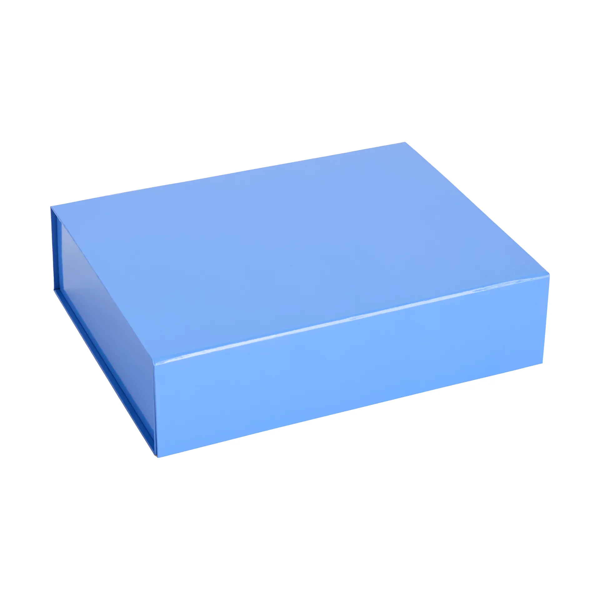 Colour Storage S Box mit Deckel 25,5 x 33cm, Vibrant blue HAY