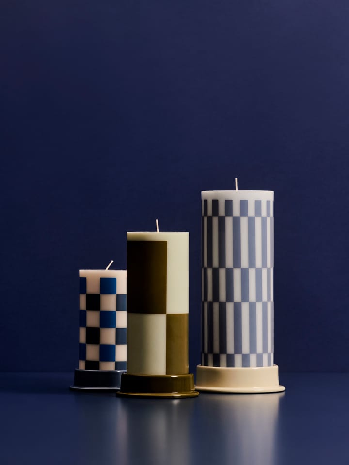 Column Kerzenhalter L 12,8 cm, Lime white HAY