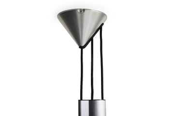 Compass Adjustable Pendel 43 cm - Borstad aluminium - HAY