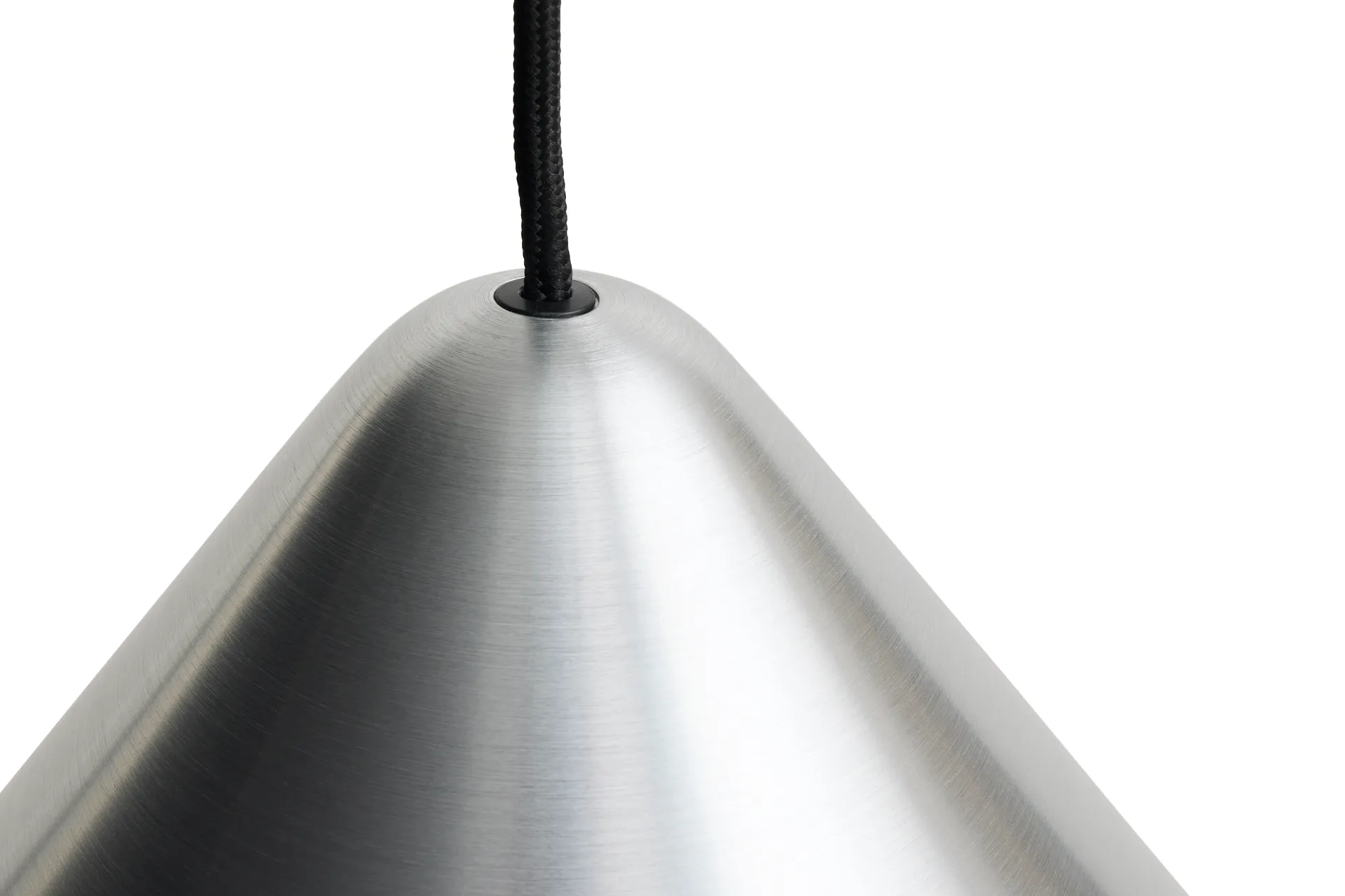 Compass Adjustable Pendelleuchte 43 cm, Borstad aluminium HAY