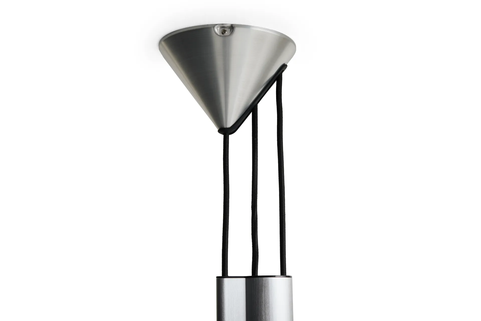 Compass Adjustable Pendelleuchte 43 cm, Borstad aluminium HAY