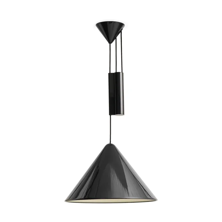 Compass Adjustable Pendelleuchte 43 cm - Soft black - HAY