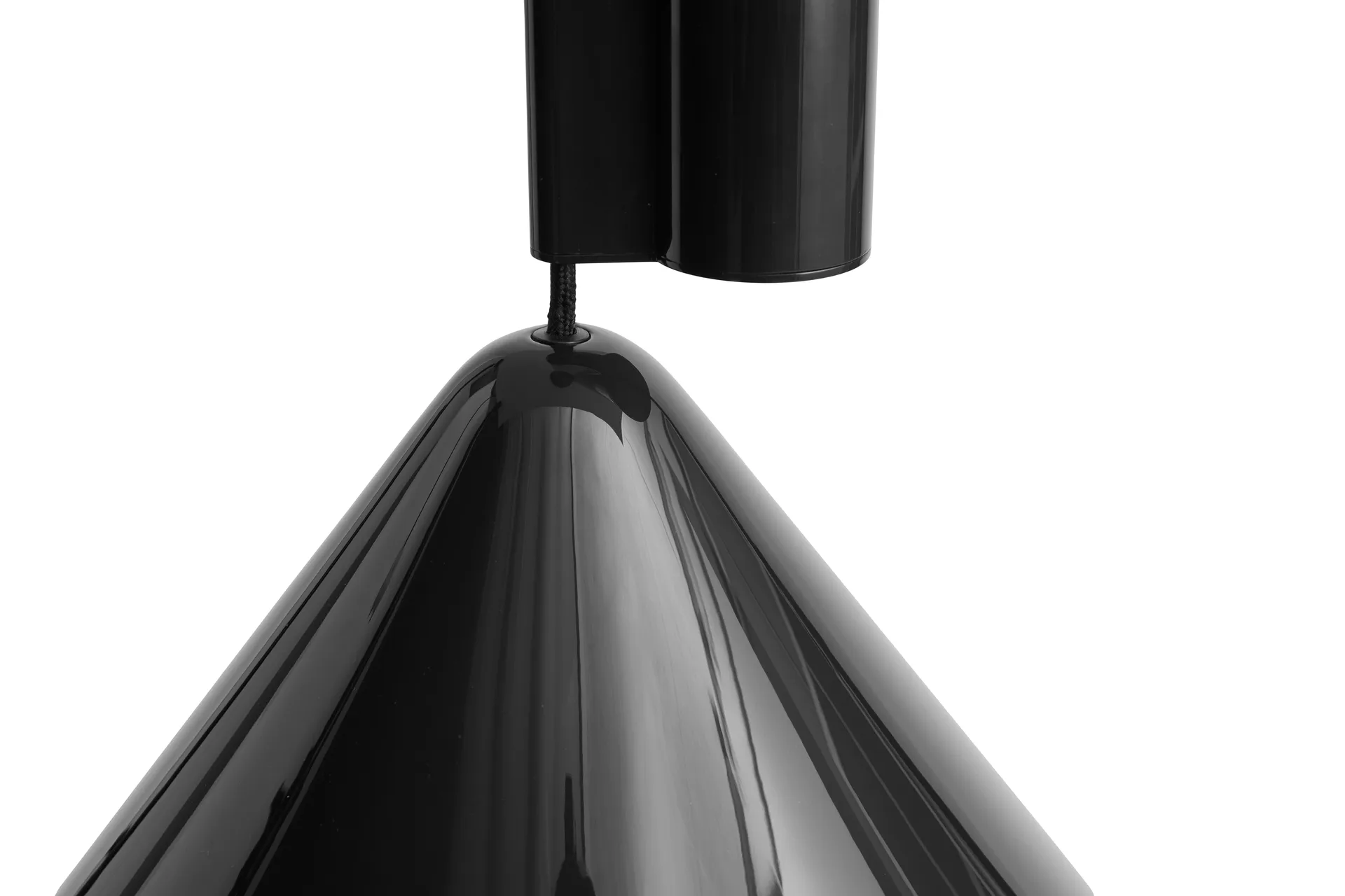 Compass Adjustable Pendelleuchte 43 cm, Soft black HAY