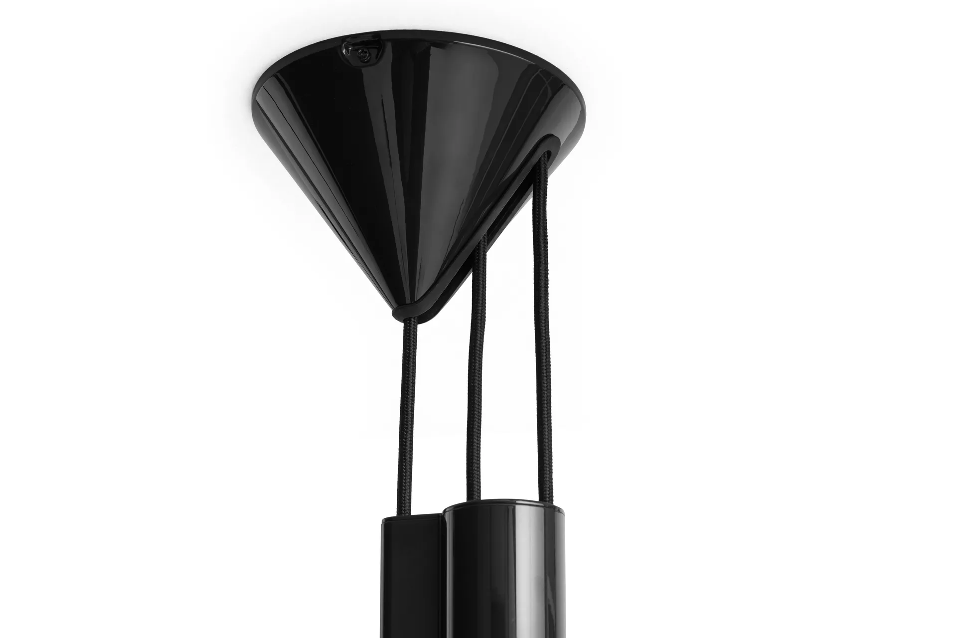 Compass Adjustable Pendelleuchte 43 cm, Soft black HAY