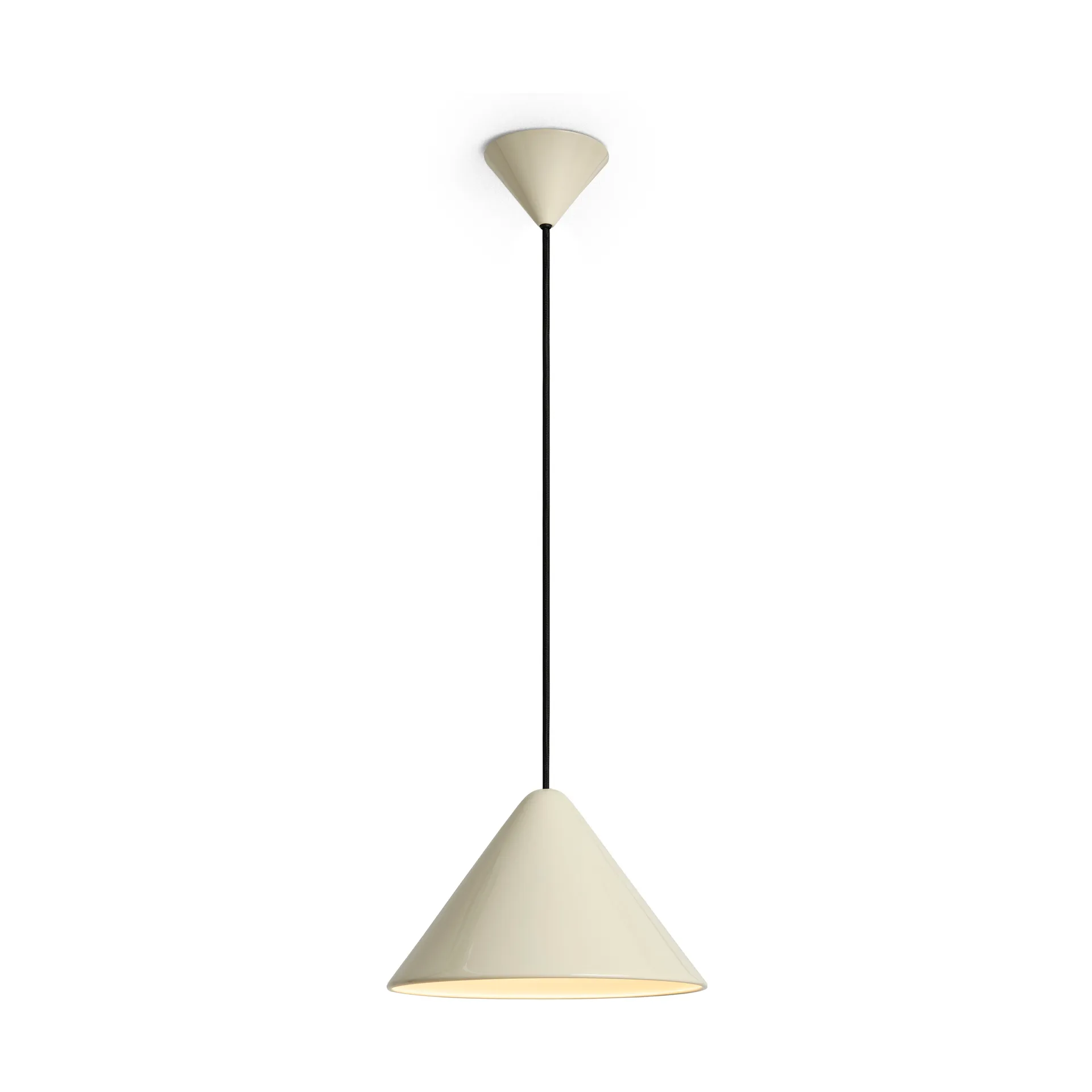 Compass Pendelleuchte 26 cm, Oyster white HAY