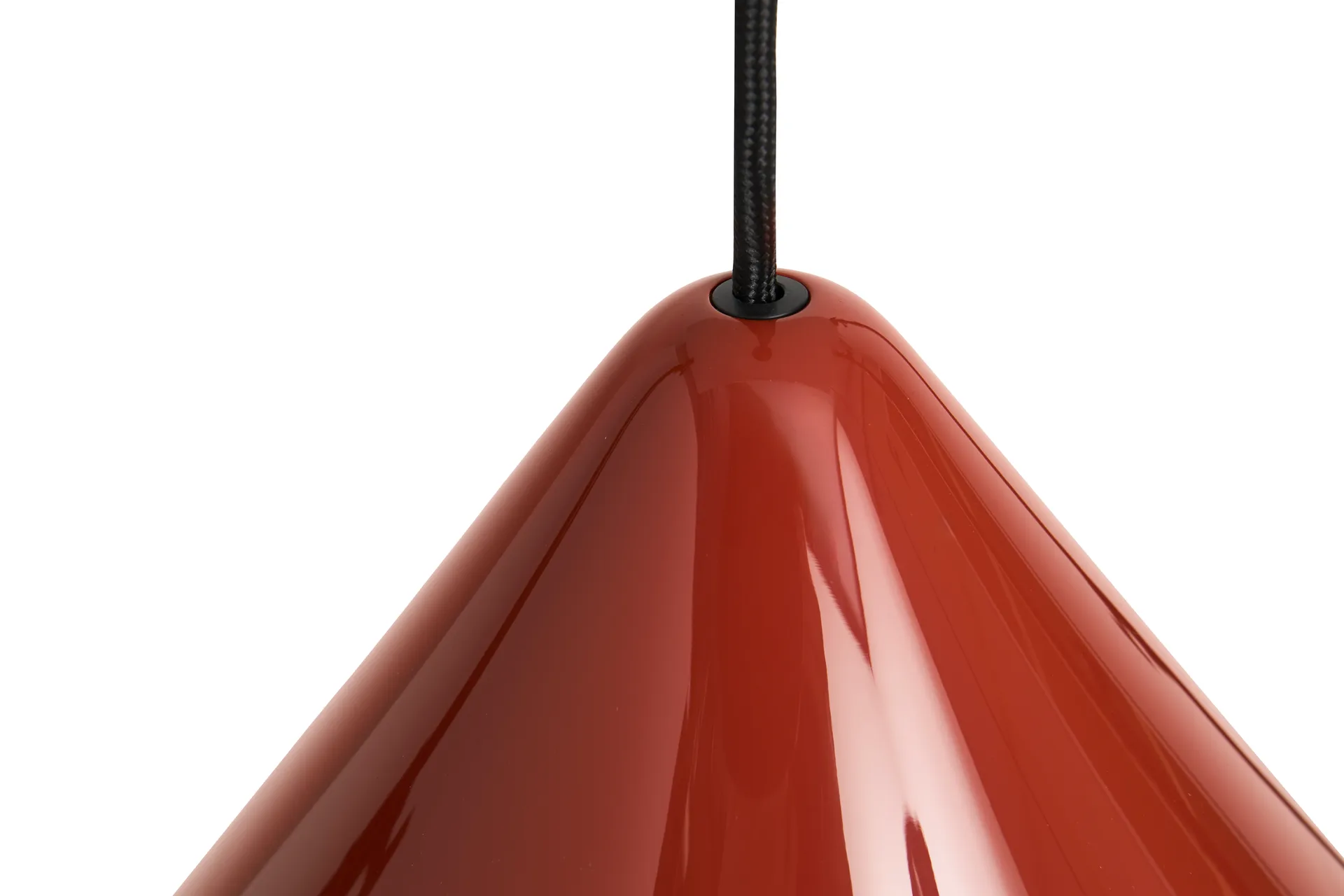 Compass Pendelleuchte 26 cm, Pompeian red HAY