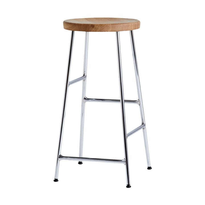 Cornet Barhocker 65 cm - Oiled oak-chrome - HAY