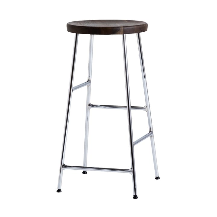Cornet Barhocker 65 cm - Smoked oiled oak-chrome - HAY