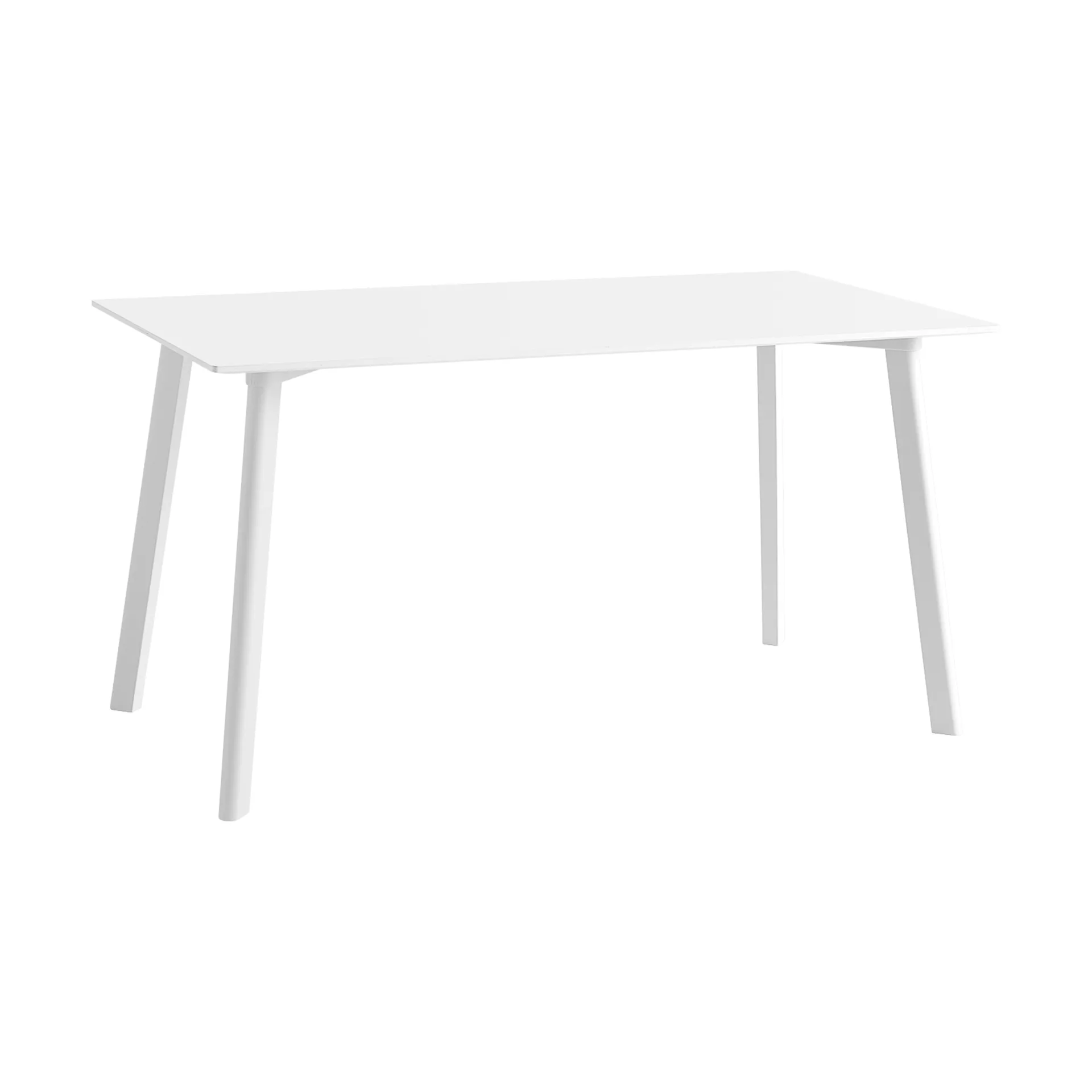 CPH210 Deux 2.0 Tisch 75x140 cm, Pearl white water based-beech HAY
