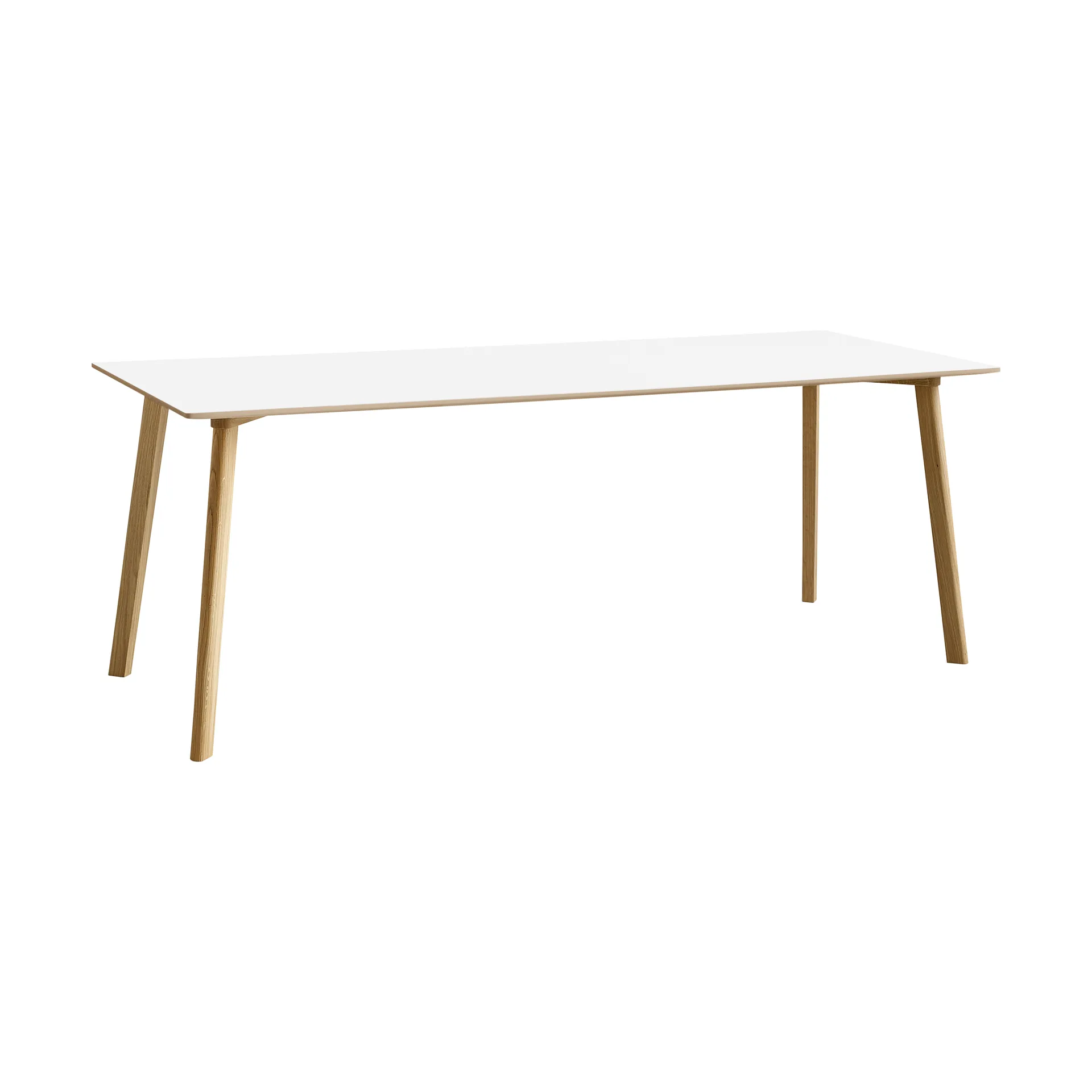 CPH210 Deux 2.0 Tisch 75x200 cm, Pearl white-lacquered oak HAY