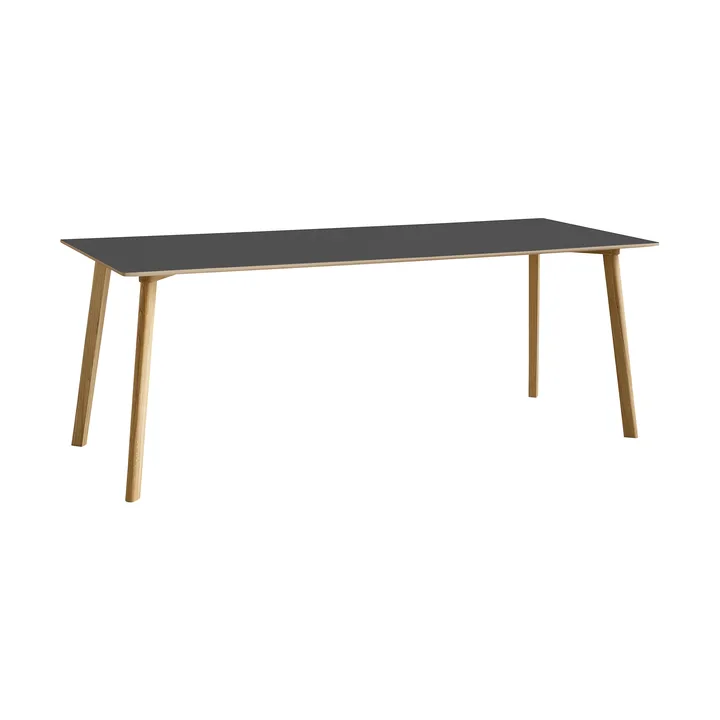 CPH210 Deux 2.0 Tisch 75x200 cm - Stone grey-lacquered oak - HAY