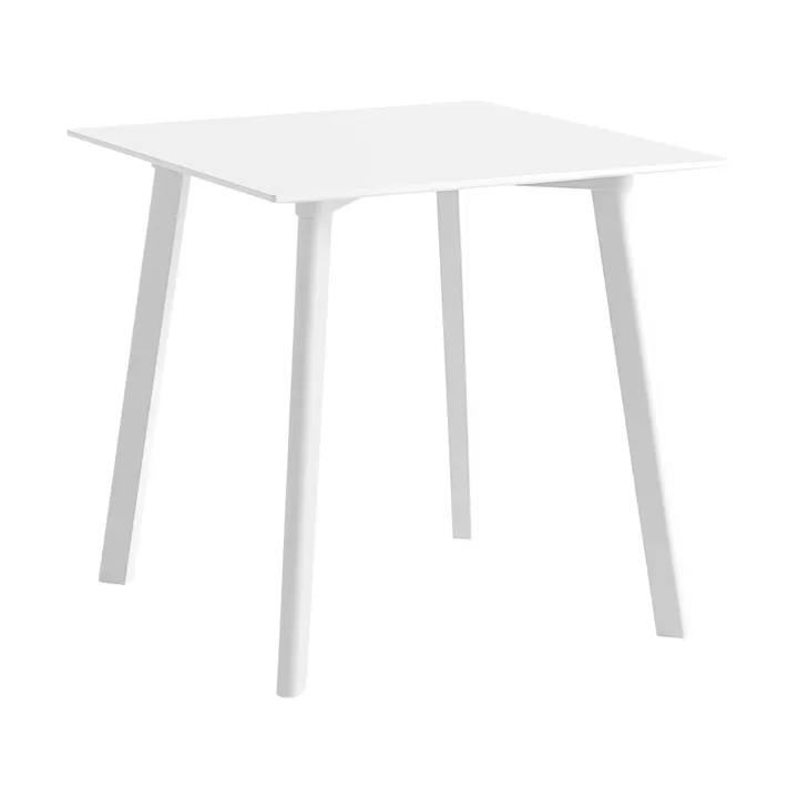 CPH210 Deux 2.0 Tisch 75x75 cm - Pearl white water based-beech - HAY
