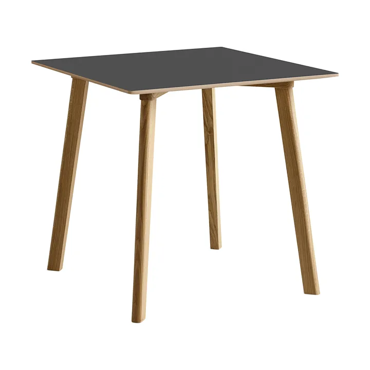 CPH210 Deux 2.0 Tisch 75x75 cm - Stone grey-lacquered oak - HAY