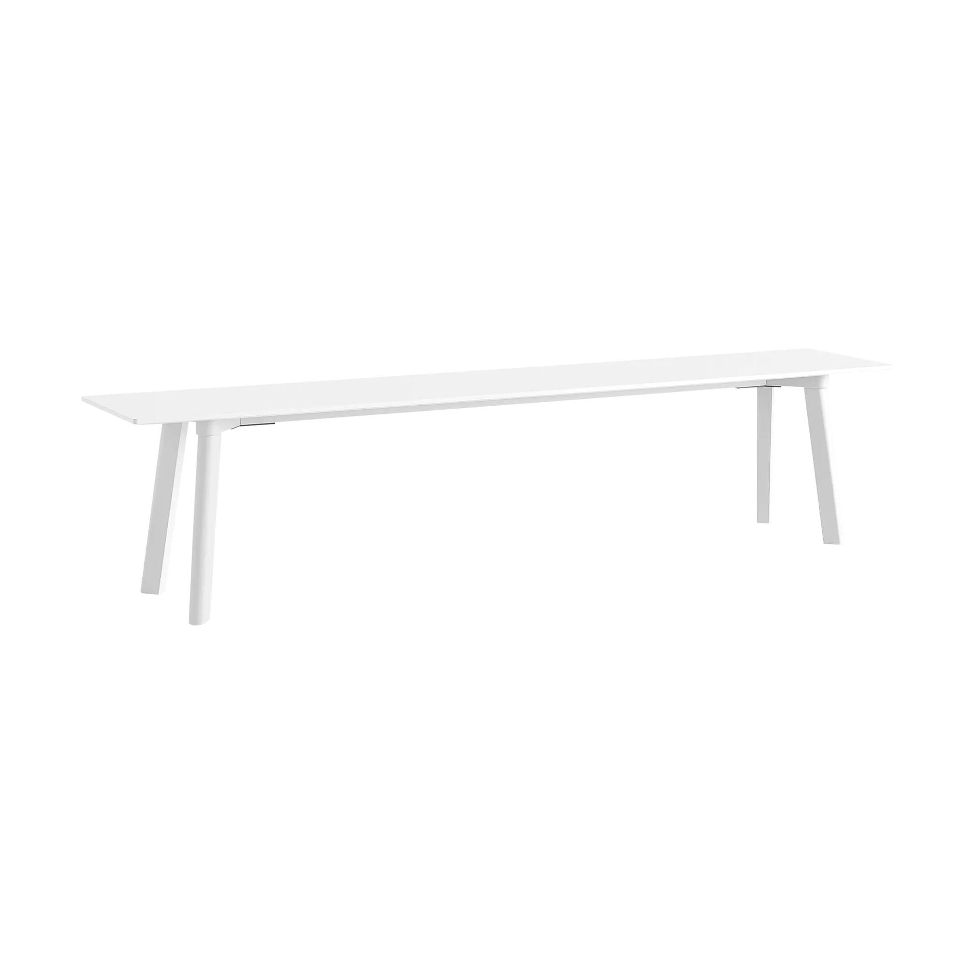 CPH215 Deux 2.0 Bank 200 cm, Pearl white-lacquered beech HAY