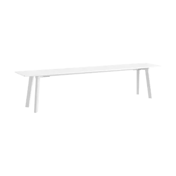 CPH215 Deux 2.0 Bank 200 cm - Pearl white-lacquered beech - HAY