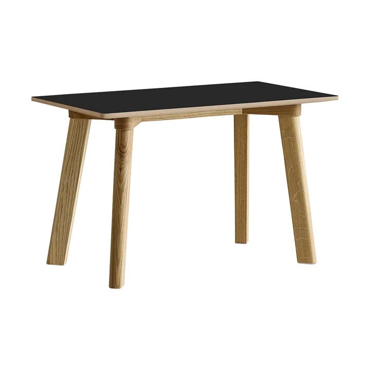CPH215 Deux 2.0 Bank 75 cm - Black laminate-lacquered oak - HAY